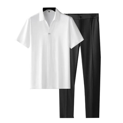 Mens Business-Casual Sports Two-Piece Set - RALO COLLECTION STUDIO