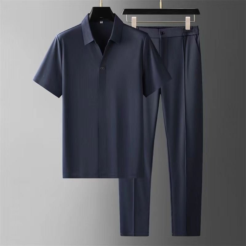 Mens Business-Casual Sports Two-Piece Set - RALO COLLECTION STUDIO