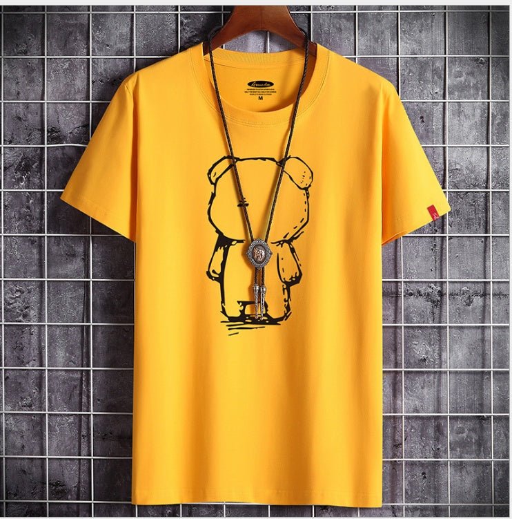 Mens Casual Bear Anime T Shirt - RALO COLLECTION STUDIO