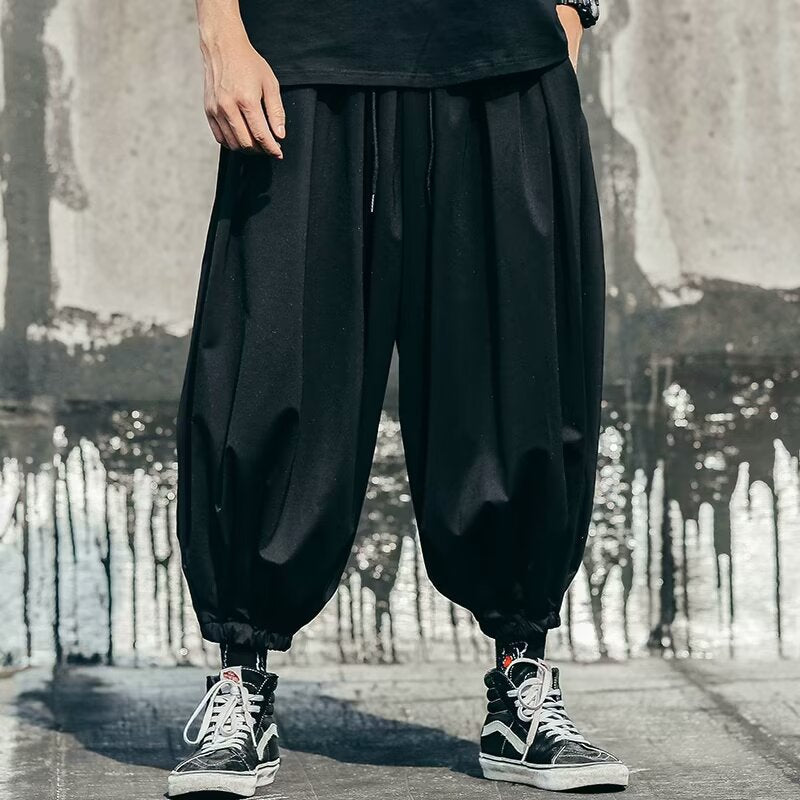 Mens Casual Dark Ankle-length Jogger Pants - RALO COLLECTION STUDIO