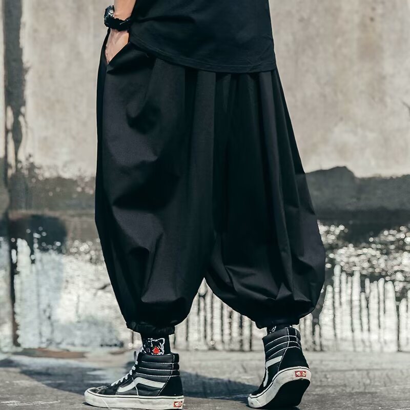 Mens Casual Dark Ankle-length Jogger Pants - RALO COLLECTION STUDIO
