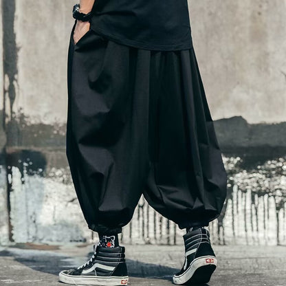 Mens Casual Dark Ankle-length Jogger Pants - RALO COLLECTION STUDIO