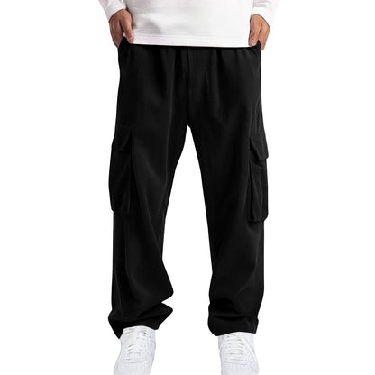Mens Casual Sporty Corduroy Jogger Work Pants - RALO COLLECTION STUDIO
