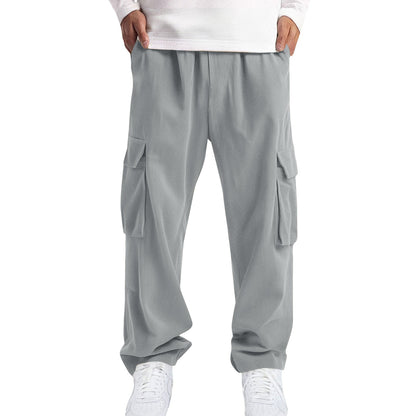 Mens Casual Sporty Corduroy Jogger Work Pants - RALO COLLECTION STUDIO