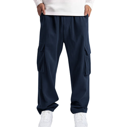 Mens Casual Sporty Corduroy Jogger Work Pants - RALO COLLECTION STUDIO