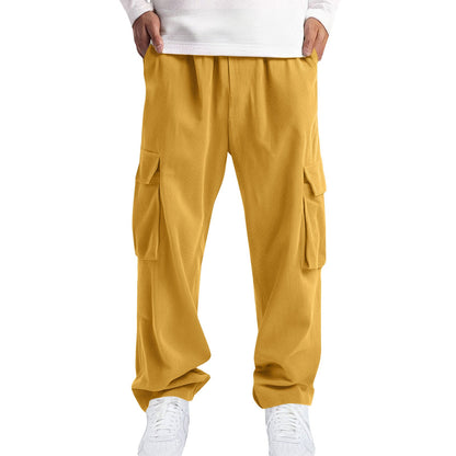 Mens Casual Sporty Corduroy Jogger Work Pants - RALO COLLECTION STUDIO