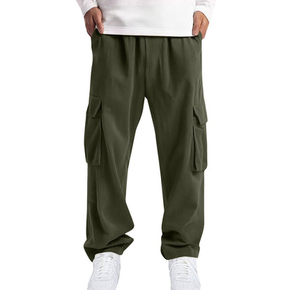 Mens Casual Sporty Corduroy Jogger Work Pants - RALO COLLECTION STUDIO