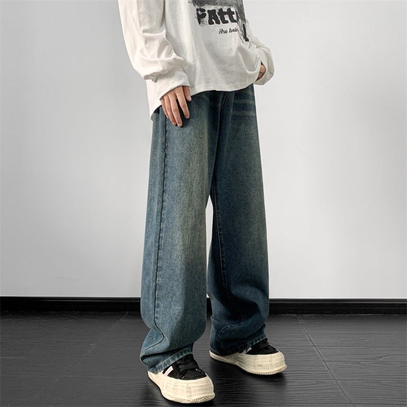 Mens Casual Straight-leg Workwear Pants - RALO COLLECTION STUDIO