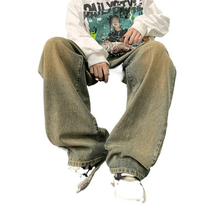 Mens Casual Straight-leg Workwear Pants - RALO COLLECTION STUDIO