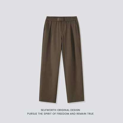 Mens Elastic Waist Casual Pants - RALO COLLECTION STUDIO