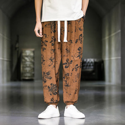 Mens Fashion Breathable Casual Wide Leg Pants - RALO COLLECTION STUDIO