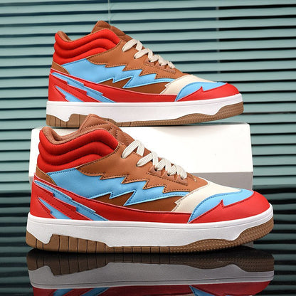 Men's Fashion Casual High-top Lace-up Sneakers - RALO COLLECTION STUDIO