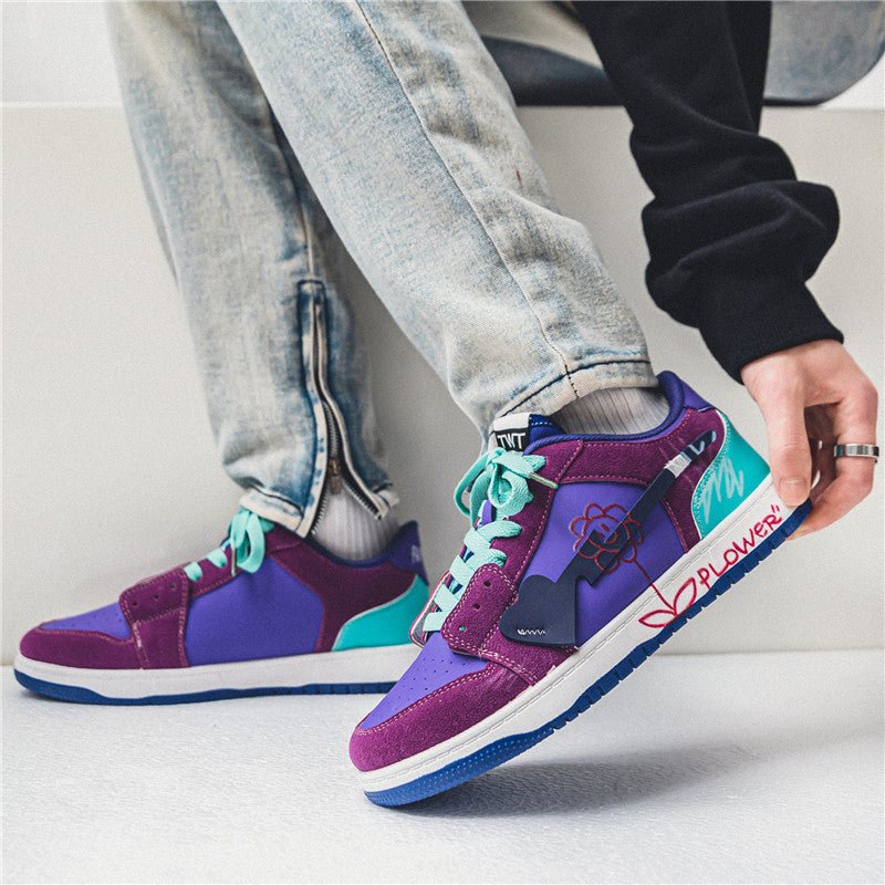 Mens Fashionable And Versatile Graffiti Shoes - RALO COLLECTION STUDIO