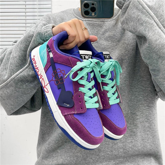 Mens Fashionable And Versatile Graffiti Shoes - RALO COLLECTION STUDIO
