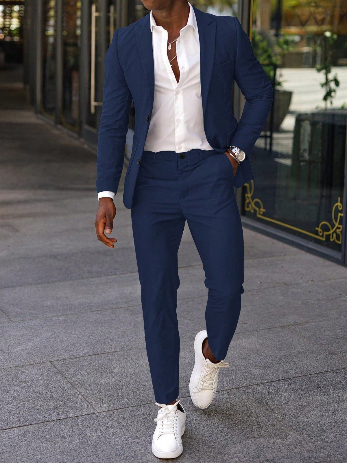 Mens Formal Business Professional Suit Set - RALO COLLECTION STUDIO