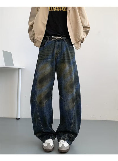 Mens High-street Edgy-cool Denim Pants - RALO COLLECTION STUDIO