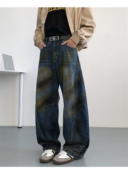 Mens High-street Edgy-cool Denim Pants - RALO COLLECTION STUDIO