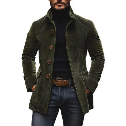 Men's Winter Stand Collar Casual Blazer Coat Ralo Collection - RALO COLLECTION STUDIO