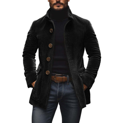 Men's Winter Stand Collar Casual Blazer Coat Ralo Collection - RALO COLLECTION STUDIO