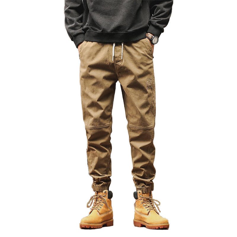 Mens Loose-fit Ankle-length Jogger Pants - RALO COLLECTION STUDIO