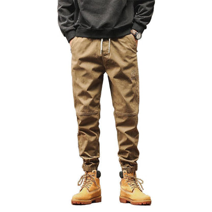 Mens Loose-fit Ankle-length Jogger Pants - RALO COLLECTION STUDIO