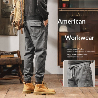 Mens Loose-fit Ankle-length Jogger Pants - RALO COLLECTION STUDIO