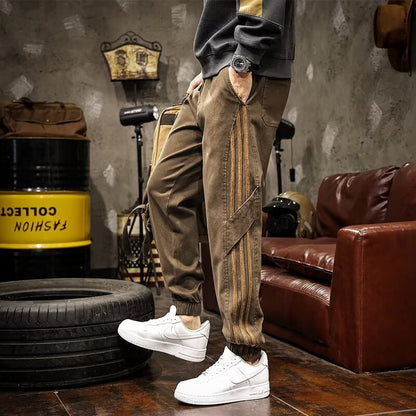Mens Loose Fit Trendy AnkleTightening Pants - RALO COLLECTION STUDIO