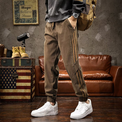 Mens Loose Fit Trendy AnkleTightening Pants - RALO COLLECTION STUDIO
