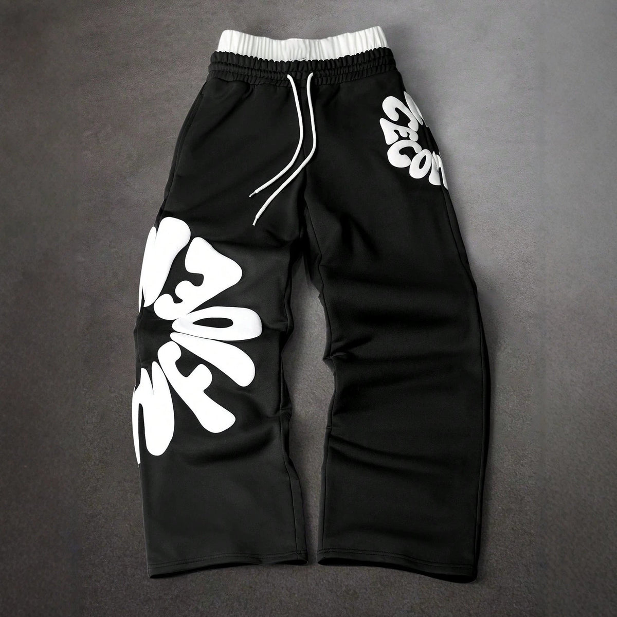 Mens Loose-fitting Straight-leg Pants - RALO COLLECTION STUDIO