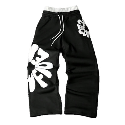 Mens Loose-fitting Straight-leg Pants - RALO COLLECTION STUDIO