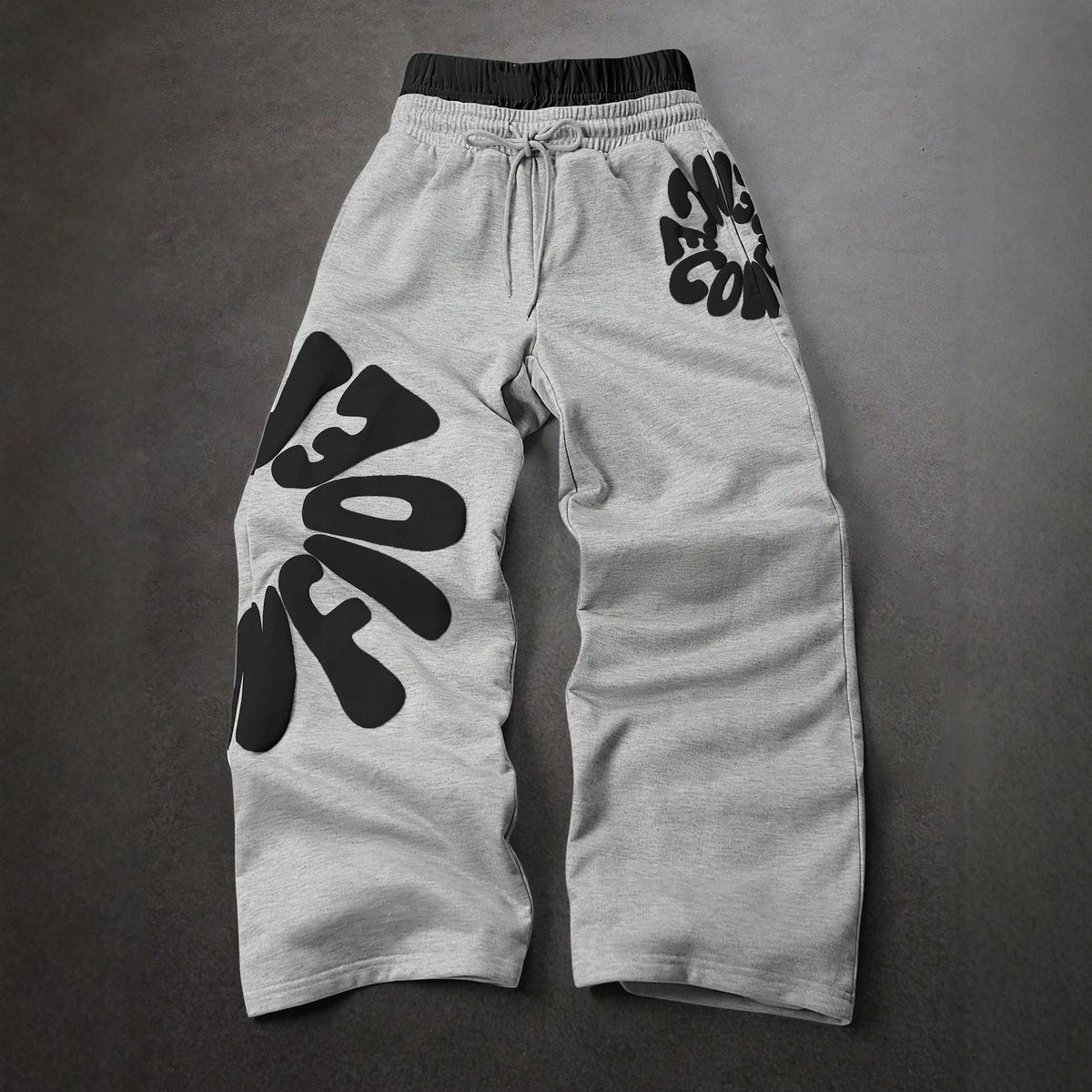Mens Loose-fitting Straight-leg Pants - RALO COLLECTION STUDIO