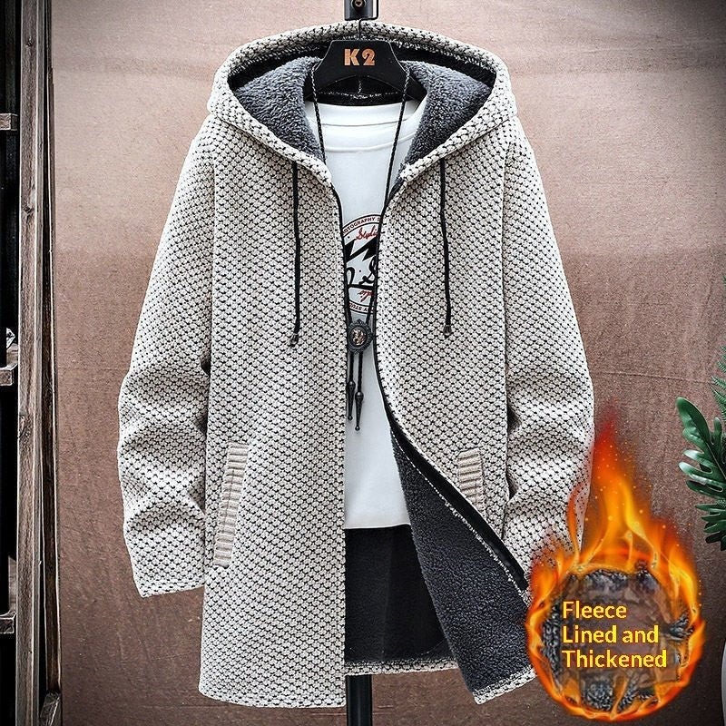 Men's Mid-Length Knitted Cardigan Coat Casual And Versatile - RALO COLLECTION STUDIO