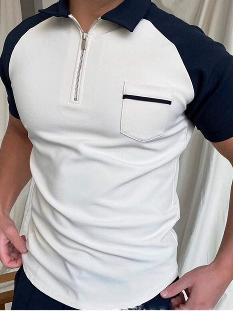 Men's Polo Shirt Men Solid Polo Shirts Brand Men Short-Sleeved Shirt Summer Shirt Man Clothing - RALO COLLECTION STUDIO