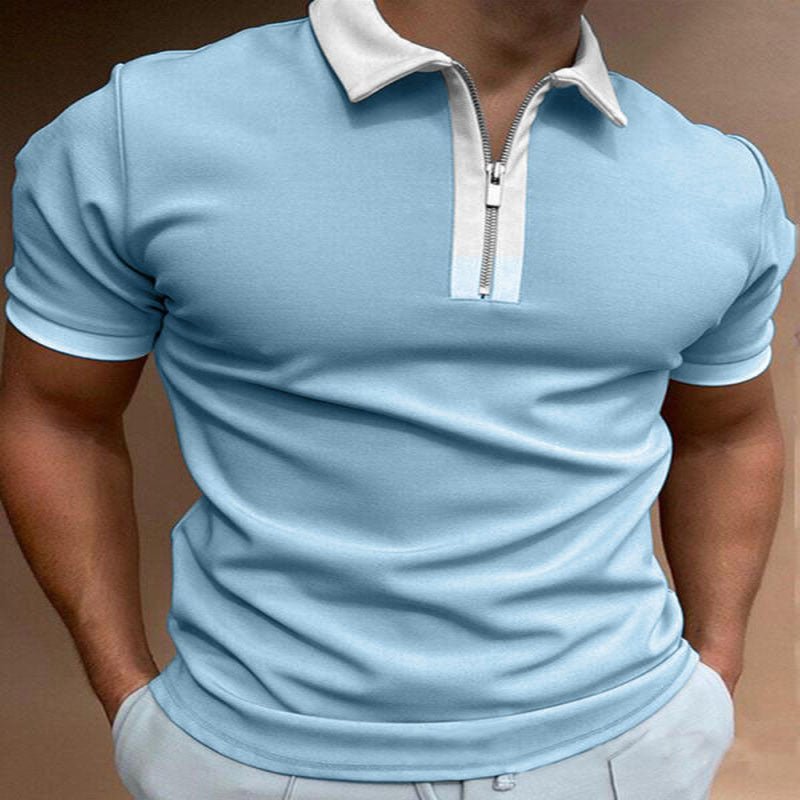 Men's Polo Shirt Men Solid Polo Shirts Brand Men Short-Sleeved Shirt Summer Shirt Man Clothing - RALO COLLECTION STUDIO
