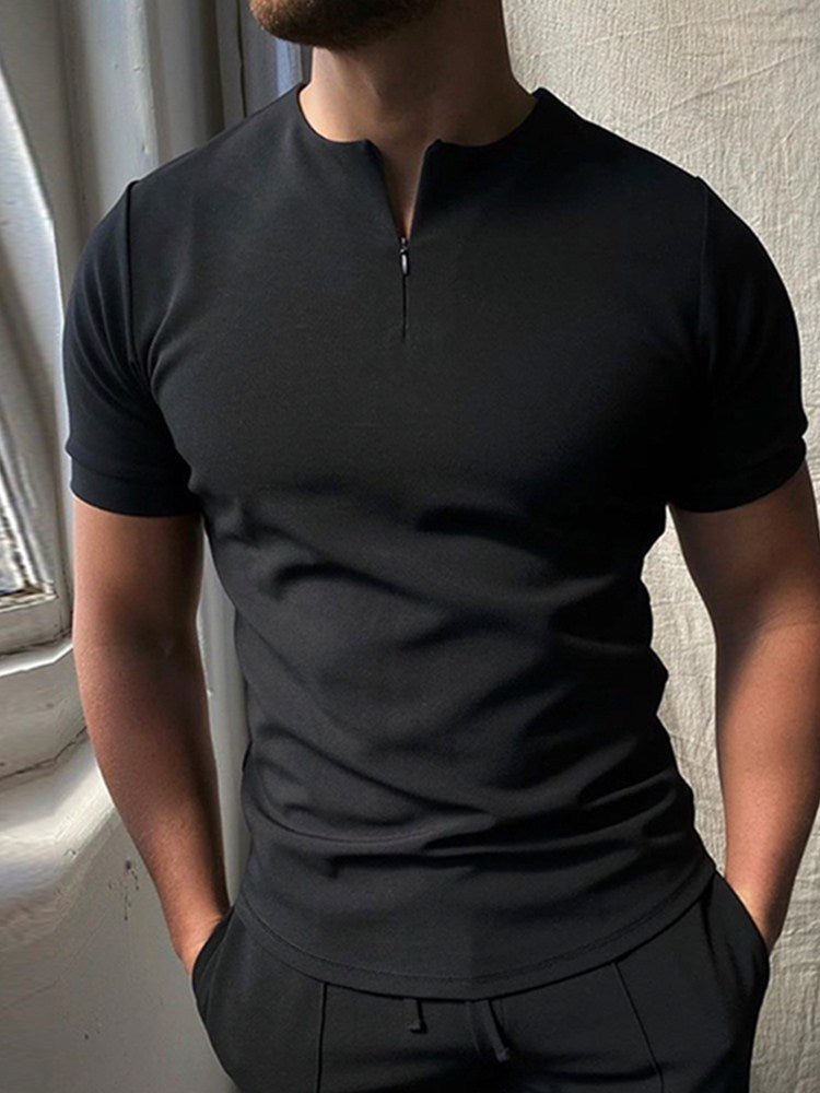 Men's Polo Shirt Men Solid Polo Shirts Brand Men Short-Sleeved Shirt Summer Shirt Man Clothing - RALO COLLECTION STUDIO