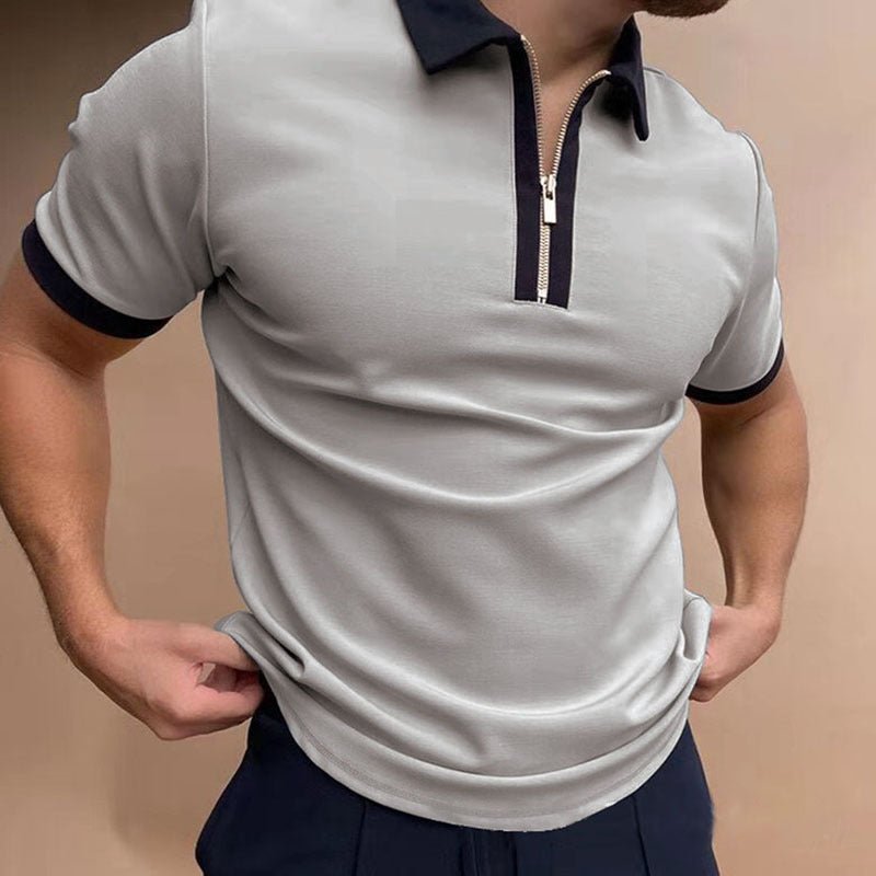 Men's Polo Shirt Men Solid Polo Shirts Brand Men Short-Sleeved Shirt Summer Shirt Man Clothing - RALO COLLECTION STUDIO