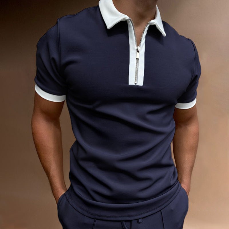 Men's Polo Shirt Men Solid Polo Shirts Brand Men Short-Sleeved Shirt Summer Shirt Man Clothing - RALO COLLECTION STUDIO