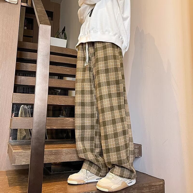 Mens Relaxed Straightleg Drapey Casual Pants - RALO COLLECTION STUDIO