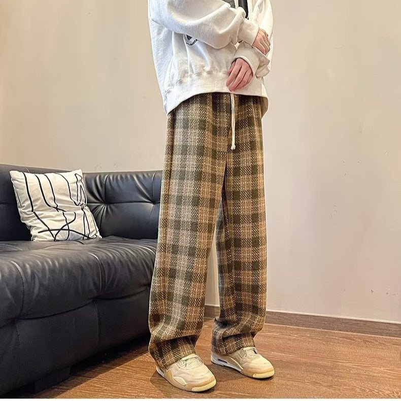 Mens Relaxed Straightleg Drapey Casual Pants - RALO COLLECTION STUDIO