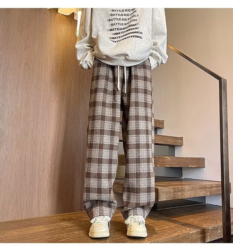 Mens Relaxed Straightleg Drapey Casual Pants - RALO COLLECTION STUDIO