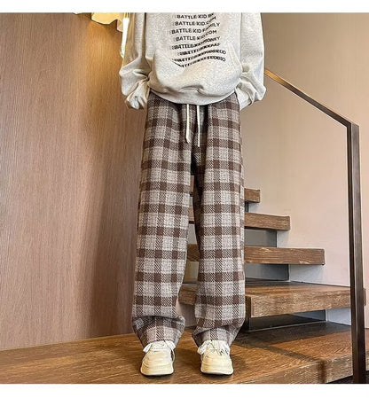 Mens Relaxed Straightleg Drapey Casual Pants - RALO COLLECTION STUDIO
