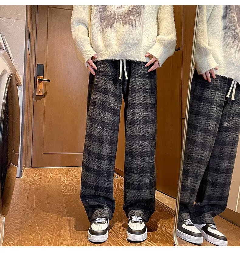 Mens Relaxed Straightleg Drapey Casual Pants - RALO COLLECTION STUDIO