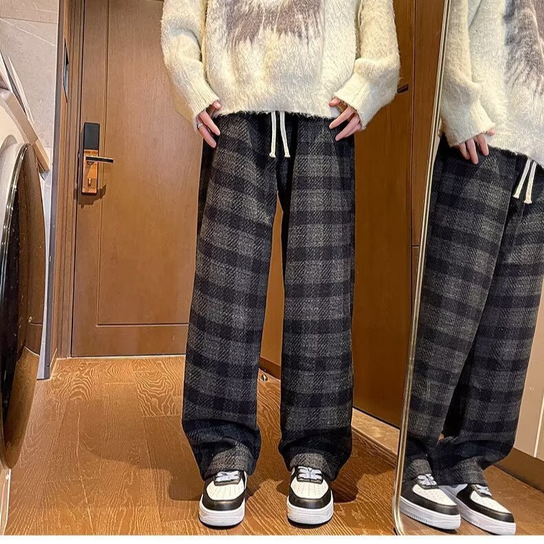 Mens Relaxed Straightleg Drapey Casual Pants - RALO COLLECTION STUDIO