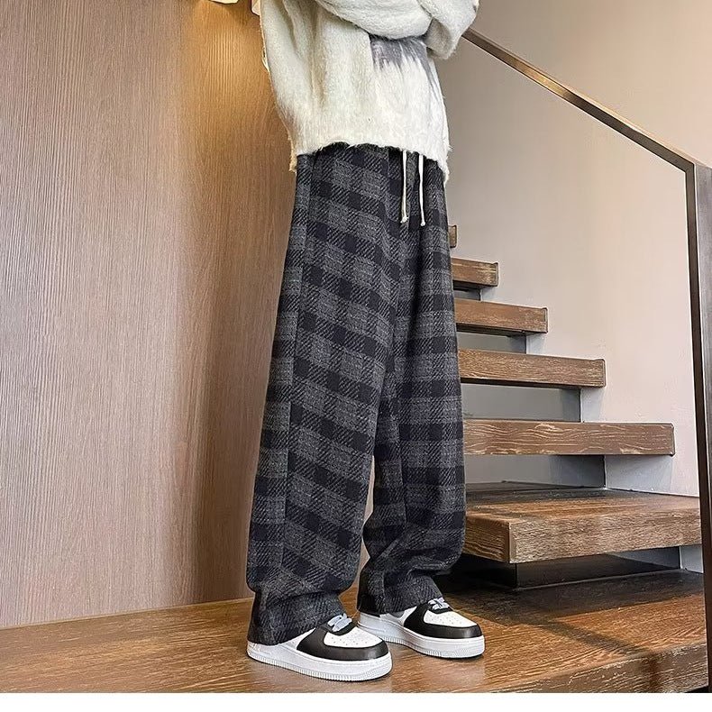 Mens Relaxed Straightleg Drapey Casual Pants - RALO COLLECTION STUDIO