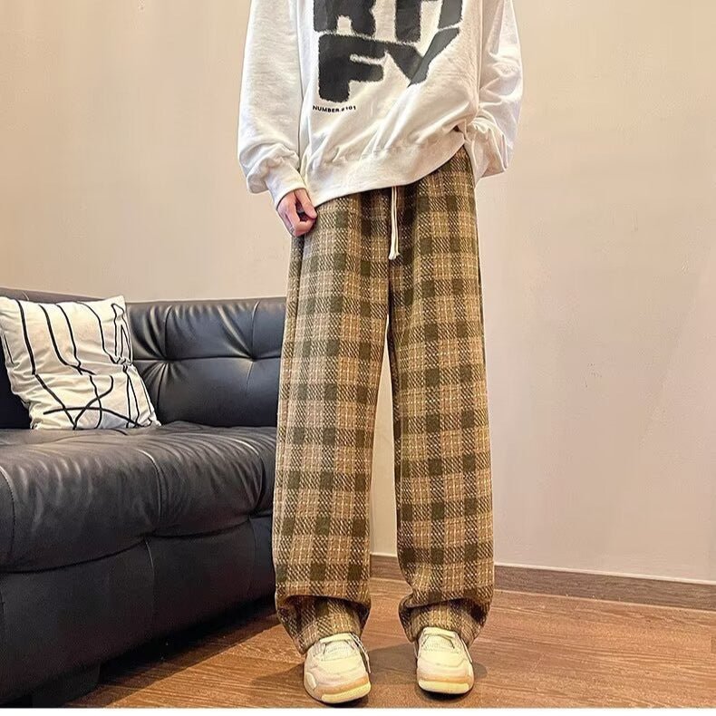 Mens Relaxed Straightleg Drapey Casual Pants - RALO COLLECTION STUDIO