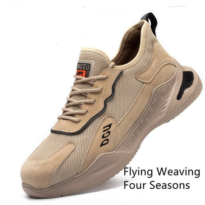 Men's Safety Shoes Anti-smashing And Anti-piercing Steel Toe - RALO COLLECTION STUDIO
