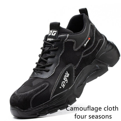 Men's Safety Shoes Anti-smashing And Anti-piercing Steel Toe - RALO COLLECTION STUDIO