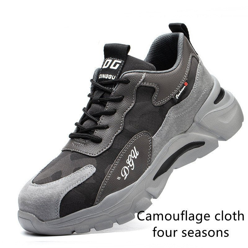 Men's Safety Shoes Anti-smashing And Anti-piercing Steel Toe - RALO COLLECTION STUDIO