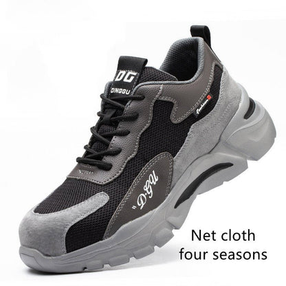 Men's Safety Shoes Anti-smashing And Anti-piercing Steel Toe - RALO COLLECTION STUDIO