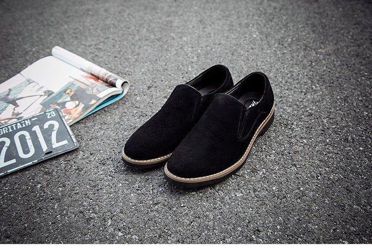 Men's Shoes Frosted Round Toe Men's Casual Leather Shoes For Men - RALO COLLECTION STUDIO